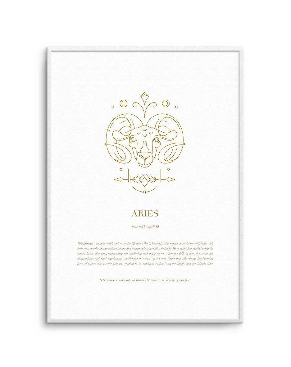 Aries | Celestial Zodiac Art Print-PRINT-Olive et Oriel-Olive et Oriel-A4 | 8.3" x 11.7" | 21 x 29.7cm-Unframed Art Print-With White Border-Buy-Australian-Art-Prints-Online-with-Olive-et-Oriel-Your-Artwork-Specialists-Austrailia-Decorate-With-Coastal-Photo-Wall-Art-Prints-From-Our-Beach-House-Artwork-Collection-Fine-Poster-and-Framed-Artwork