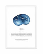 Aries | Watercolour Zodiac Art Print-PRINT-Olive et Oriel-Olive et Oriel-A5 | 5.8" x 8.3" | 14.8 x 21cm-White-With White Border-Buy-Australian-Art-Prints-Online-with-Olive-et-Oriel-Your-Artwork-Specialists-Austrailia-Decorate-With-Coastal-Photo-Wall-Art-Prints-From-Our-Beach-House-Artwork-Collection-Fine-Poster-and-Framed-Artwork
