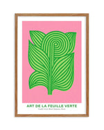 Art De La Feuille Verte Art Print-PRINT-Olive et Oriel-Olive et Oriel-Buy-Australian-Art-Prints-Online-with-Olive-et-Oriel-Your-Artwork-Specialists-Austrailia-Decorate-With-Coastal-Photo-Wall-Art-Prints-From-Our-Beach-House-Artwork-Collection-Fine-Poster-and-Framed-Artwork