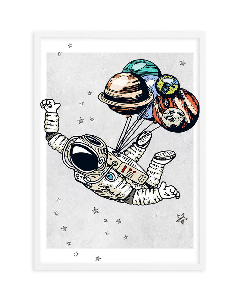 Astro Party III Art Print-PRINT-Olive et Oriel-Olive et Oriel-A5 | 5.8" x 8.3" | 14.8 x 21cm-White-With White Border-Buy-Australian-Art-Prints-Online-with-Olive-et-Oriel-Your-Artwork-Specialists-Austrailia-Decorate-With-Coastal-Photo-Wall-Art-Prints-From-Our-Beach-House-Artwork-Collection-Fine-Poster-and-Framed-Artwork