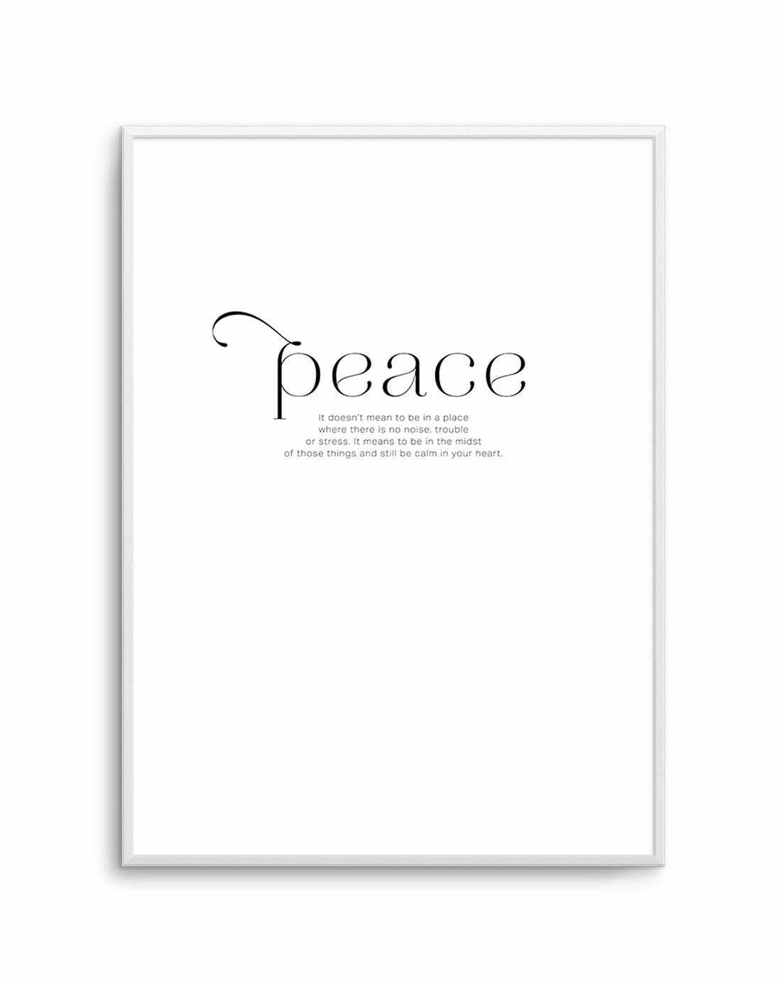 At Peace Art Print-PRINT-Olive et Oriel-Olive et Oriel-A4 | 8.3" x 11.7" | 21 x 29.7cm-Unframed Art Print-With White Border-Buy-Australian-Art-Prints-Online-with-Olive-et-Oriel-Your-Artwork-Specialists-Austrailia-Decorate-With-Coastal-Photo-Wall-Art-Prints-From-Our-Beach-House-Artwork-Collection-Fine-Poster-and-Framed-Artwork