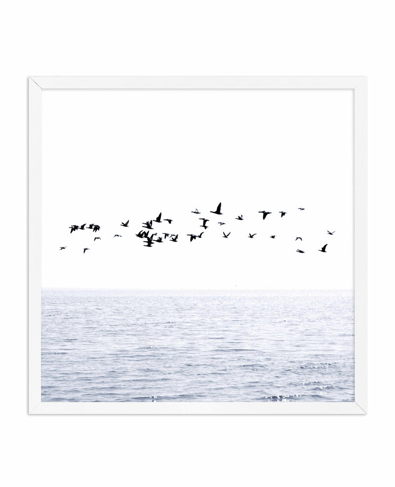 Atlantic | SQ Art Print-PRINT-Olive et Oriel-Olive et Oriel-70x70 cm | 27.5" x 27.5"-White-With White Border-Buy-Australian-Art-Prints-Online-with-Olive-et-Oriel-Your-Artwork-Specialists-Austrailia-Decorate-With-Coastal-Photo-Wall-Art-Prints-From-Our-Beach-House-Artwork-Collection-Fine-Poster-and-Framed-Artwork