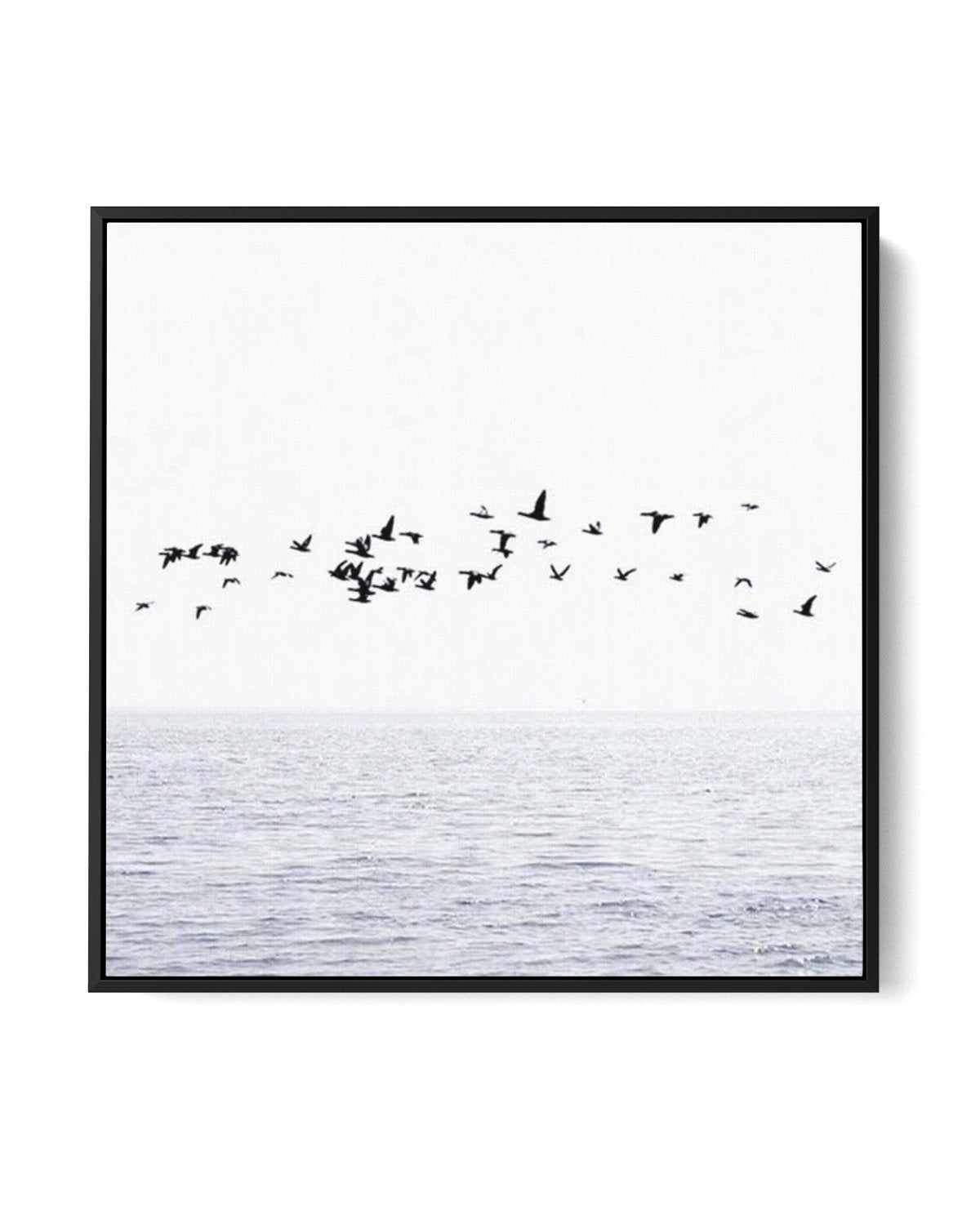 Atlantic SQ | Framed Canvas Art Print