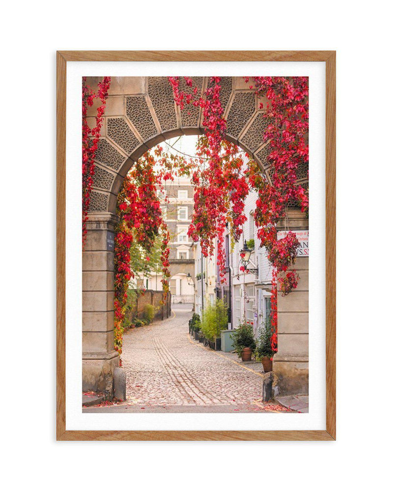 Autumn Archway, London Art Print-PRINT-Olive et Oriel-Olive et Oriel-Buy-Australian-Art-Prints-Online-with-Olive-et-Oriel-Your-Artwork-Specialists-Austrailia-Decorate-With-Coastal-Photo-Wall-Art-Prints-From-Our-Beach-House-Artwork-Collection-Fine-Poster-and-Framed-Artwork