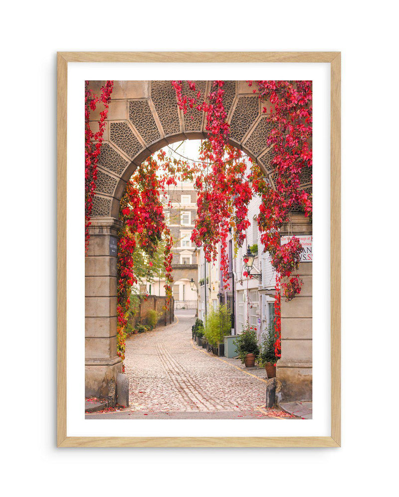 Autumn Archway, London Art Print-PRINT-Olive et Oriel-Olive et Oriel-A5 | 5.8" x 8.3" | 14.8 x 21cm-Oak-With White Border-Buy-Australian-Art-Prints-Online-with-Olive-et-Oriel-Your-Artwork-Specialists-Austrailia-Decorate-With-Coastal-Photo-Wall-Art-Prints-From-Our-Beach-House-Artwork-Collection-Fine-Poster-and-Framed-Artwork