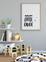 Awesome Little Dude Art Print-PRINT-Olive et Oriel-Olive et Oriel-Buy-Australian-Art-Prints-Online-with-Olive-et-Oriel-Your-Artwork-Specialists-Austrailia-Decorate-With-Coastal-Photo-Wall-Art-Prints-From-Our-Beach-House-Artwork-Collection-Fine-Poster-and-Framed-Artwork
