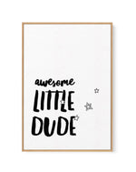 Awesome Little Dude | Framed Canvas-CANVAS-You can shop wall art online with Olive et Oriel for everything from abstract art to fun kids wall art. Our beautiful modern art prints and canvas art are available from large canvas prints to wall art paintings and our proudly Australian artwork collection offers only the highest quality framed large wall art and canvas art Australia - You can buy fashion photography prints or Hampton print posters and paintings on canvas from Olive et Oriel and have t