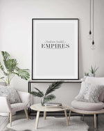 Babes Build Empires Art Print-PRINT-Olive et Oriel-Olive et Oriel-Buy-Australian-Art-Prints-Online-with-Olive-et-Oriel-Your-Artwork-Specialists-Austrailia-Decorate-With-Coastal-Photo-Wall-Art-Prints-From-Our-Beach-House-Artwork-Collection-Fine-Poster-and-Framed-Artwork