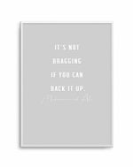 Back It Up | 2 Colour Options Art Print-PRINT-Olive et Oriel-Olive et Oriel-Buy-Australian-Art-Prints-Online-with-Olive-et-Oriel-Your-Artwork-Specialists-Austrailia-Decorate-With-Coastal-Photo-Wall-Art-Prints-From-Our-Beach-House-Artwork-Collection-Fine-Poster-and-Framed-Artwork