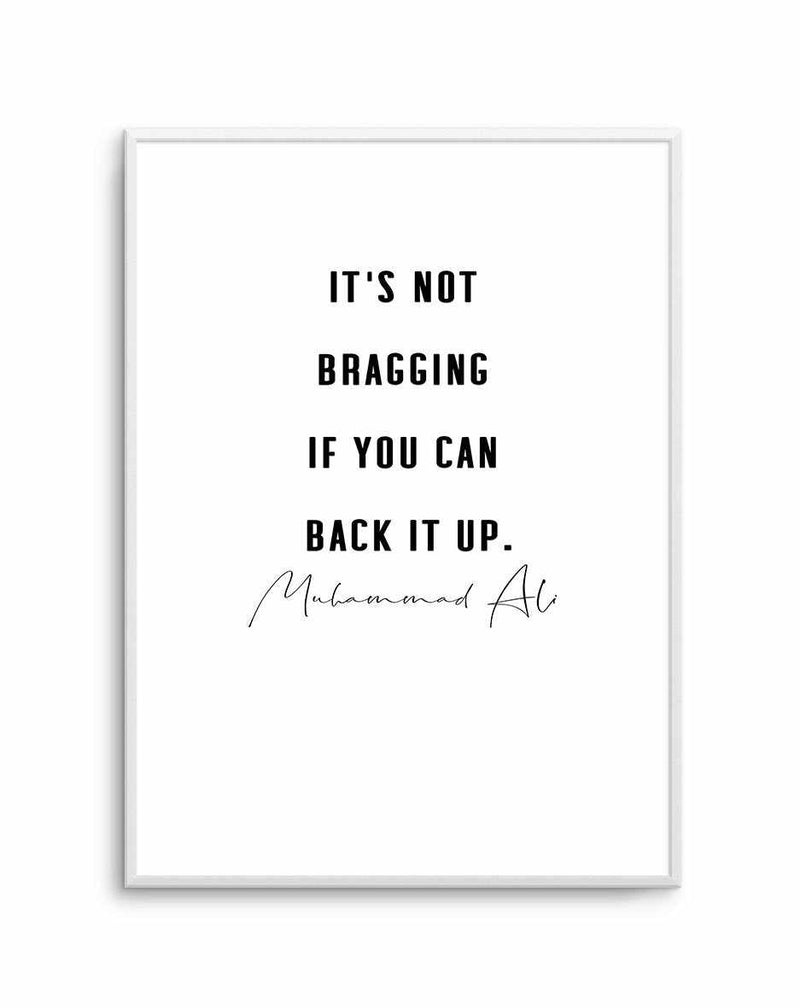 Back It Up | 2 Colour Options Art Print-PRINT-Olive et Oriel-Olive et Oriel-A5 | 5.8" x 8.3" | 14.8 x 21cm-Unframed Art Print-With White Border-Buy-Australian-Art-Prints-Online-with-Olive-et-Oriel-Your-Artwork-Specialists-Austrailia-Decorate-With-Coastal-Photo-Wall-Art-Prints-From-Our-Beach-House-Artwork-Collection-Fine-Poster-and-Framed-Artwork