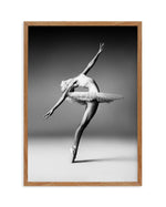 Ballerina II Art Print-PRINT-Olive et Oriel-Olive et Oriel-50x70 cm | 19.6" x 27.5"-Walnut-With White Border-Buy-Australian-Art-Prints-Online-with-Olive-et-Oriel-Your-Artwork-Specialists-Austrailia-Decorate-With-Coastal-Photo-Wall-Art-Prints-From-Our-Beach-House-Artwork-Collection-Fine-Poster-and-Framed-Artwork
