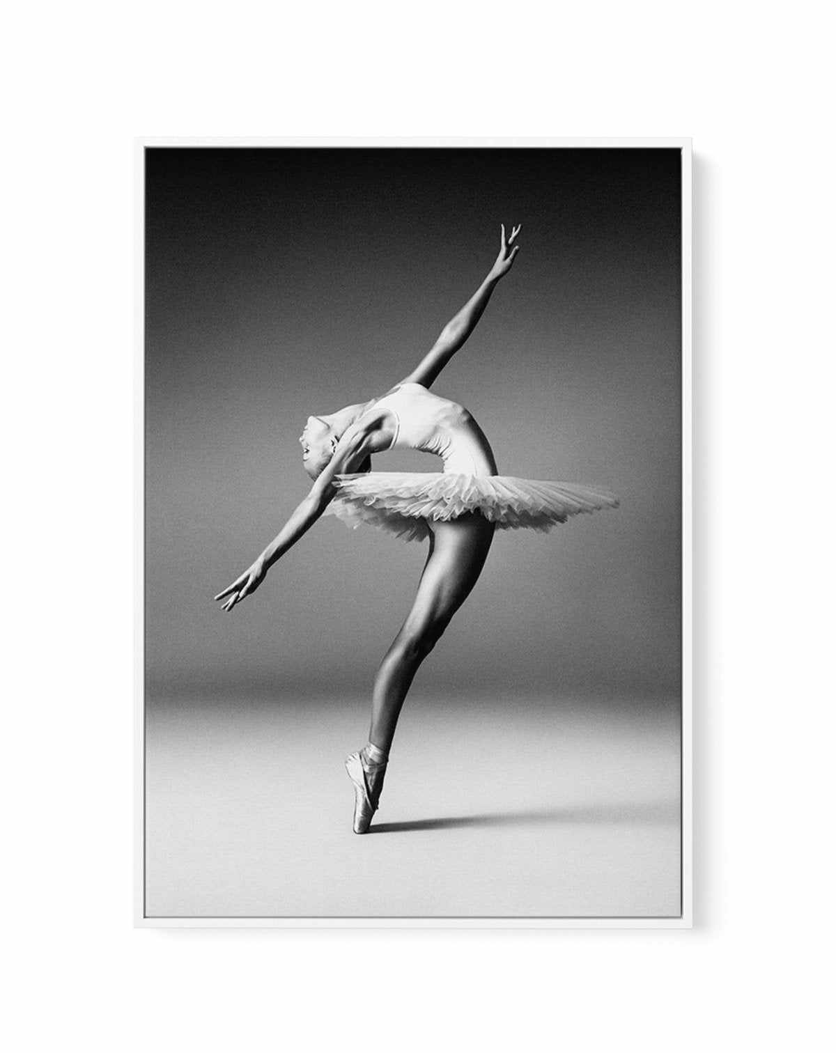 Ballerina II | Framed Canvas-CANVAS-You can shop wall art online with Olive et Oriel for everything from abstract art to fun kids wall art. Our beautiful modern art prints and canvas art are available from large canvas prints to wall art paintings and our proudly Australian artwork collection offers only the highest quality framed large wall art and canvas art Australia - You can buy fashion photography prints or Hampton print posters and paintings on canvas from Olive et Oriel and have them del