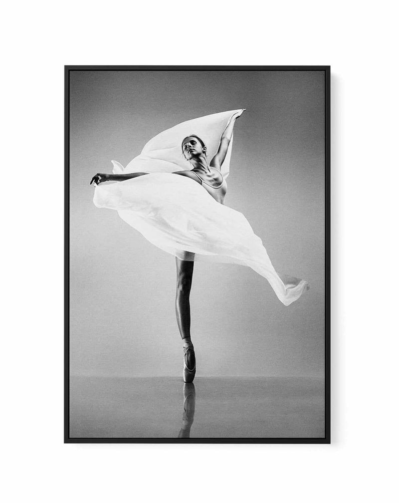 Ballerina IV | Framed Canvas-CANVAS-You can shop wall art online with Olive et Oriel for everything from abstract art to fun kids wall art. Our beautiful modern art prints and canvas art are available from large canvas prints to wall art paintings and our proudly Australian artwork collection offers only the highest quality framed large wall art and canvas art Australia - You can buy fashion photography prints or Hampton print posters and paintings on canvas from Olive et Oriel and have them del