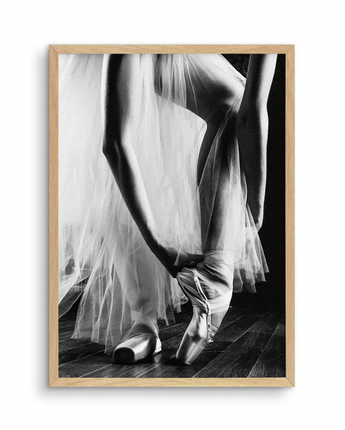 Ballerina I Art Print-PRINT-Olive et Oriel-Olive et Oriel-A5 | 5.8" x 8.3" | 14.8 x 21cm-Oak-With White Border-Buy-Australian-Art-Prints-Online-with-Olive-et-Oriel-Your-Artwork-Specialists-Austrailia-Decorate-With-Coastal-Photo-Wall-Art-Prints-From-Our-Beach-House-Artwork-Collection-Fine-Poster-and-Framed-Artwork