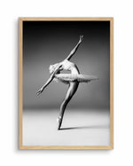 Ballerina II Art Print-PRINT-Olive et Oriel-Olive et Oriel-A5 | 5.8" x 8.3" | 14.8 x 21cm-Oak-With White Border-Buy-Australian-Art-Prints-Online-with-Olive-et-Oriel-Your-Artwork-Specialists-Austrailia-Decorate-With-Coastal-Photo-Wall-Art-Prints-From-Our-Beach-House-Artwork-Collection-Fine-Poster-and-Framed-Artwork