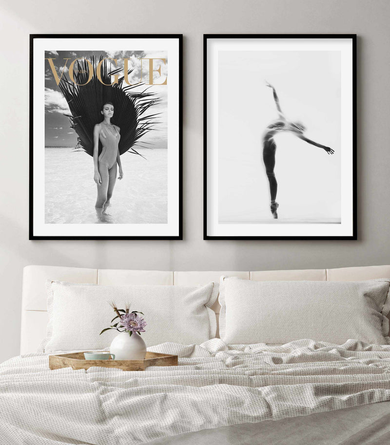 Ballerina Silhouette I Art Print-PRINT-Olive et Oriel-Olive et Oriel-Buy-Australian-Art-Prints-Online-with-Olive-et-Oriel-Your-Artwork-Specialists-Austrailia-Decorate-With-Coastal-Photo-Wall-Art-Prints-From-Our-Beach-House-Artwork-Collection-Fine-Poster-and-Framed-Artwork