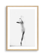Ballerina Silhouette III Art Print-PRINT-Olive et Oriel-Olive et Oriel-A5 | 5.8" x 8.3" | 14.8 x 21cm-Oak-With White Border-Buy-Australian-Art-Prints-Online-with-Olive-et-Oriel-Your-Artwork-Specialists-Austrailia-Decorate-With-Coastal-Photo-Wall-Art-Prints-From-Our-Beach-House-Artwork-Collection-Fine-Poster-and-Framed-Artwork