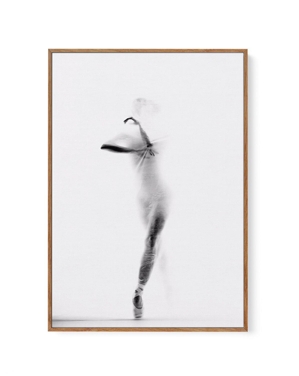 Ballerina Silhouette III | Framed Canvas-CANVAS-You can shop wall art online with Olive et Oriel for everything from abstract art to fun kids wall art. Our beautiful modern art prints and canvas art are available from large canvas prints to wall art paintings and our proudly Australian artwork collection offers only the highest quality framed large wall art and canvas art Australia - You can buy fashion photography prints or Hampton print posters and paintings on canvas from Olive et Oriel and h