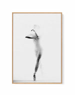 Ballerina Silhouette III | Framed Canvas Art Print