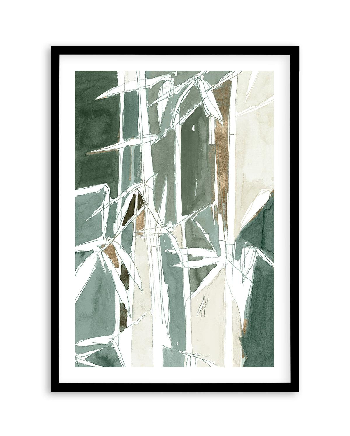 Bamboo Abstract I Art Print