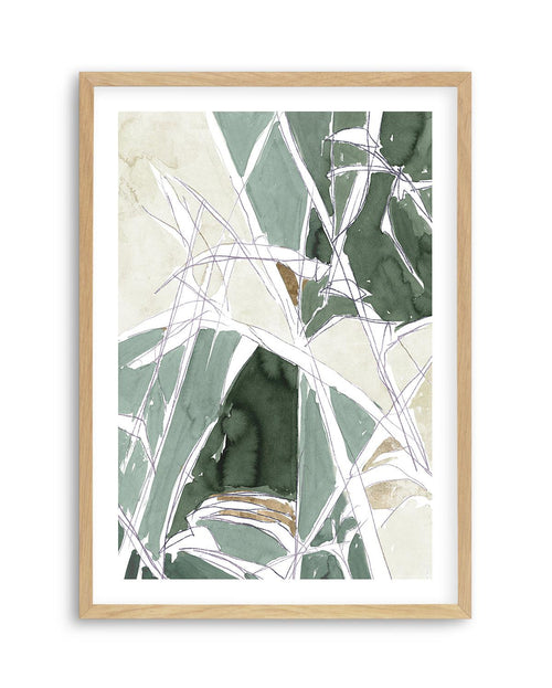 Bamboo Abstract II Art Print