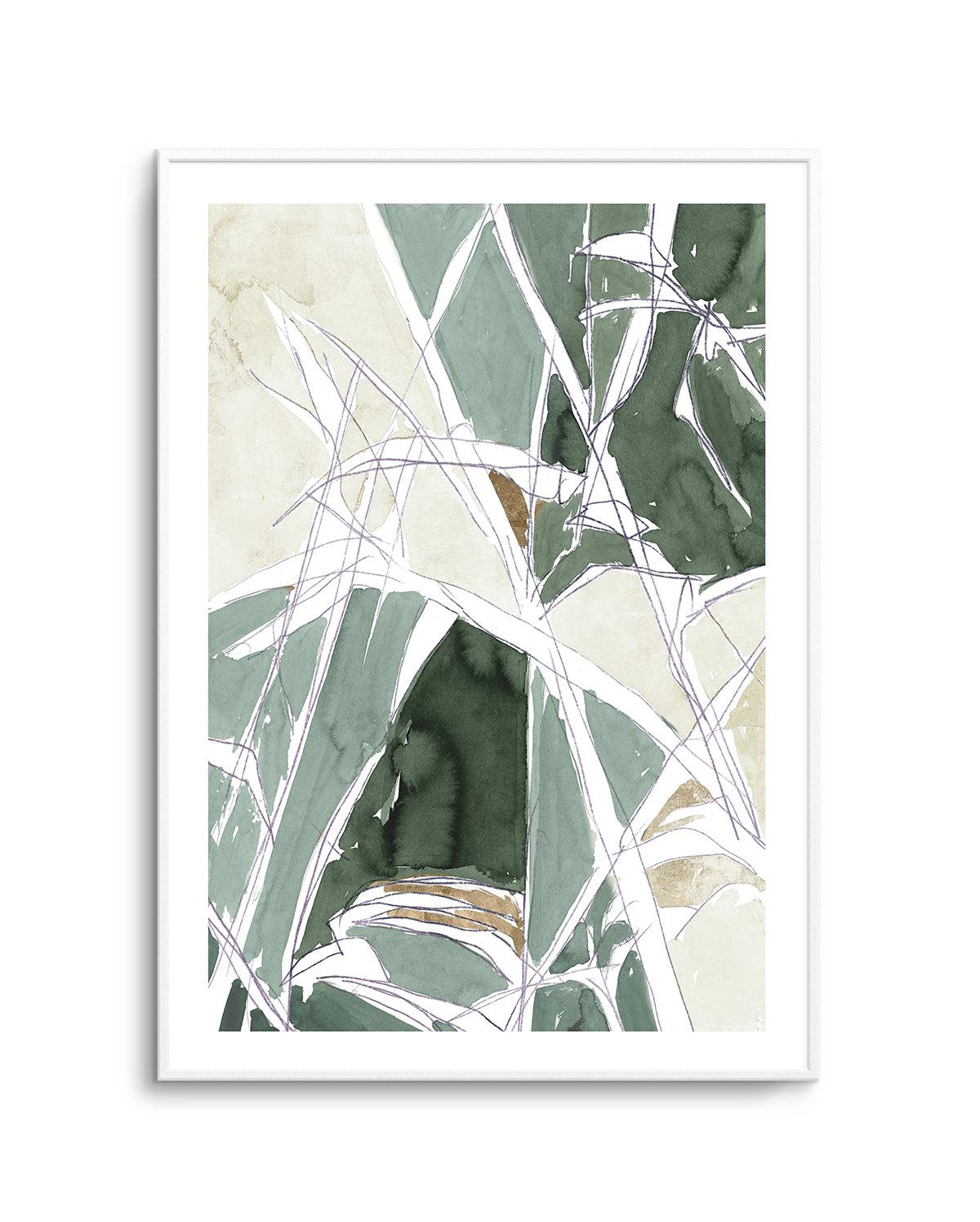 Bamboo Abstract II Art Print