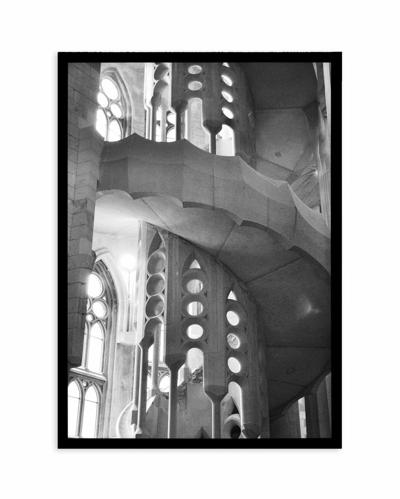 Barcelona Architecture I Art Print-PRINT-Olive et Oriel-Olive et Oriel-A5 | 5.8" x 8.3" | 14.8 x 21cm-Black-With White Border-Buy-Australian-Art-Prints-Online-with-Olive-et-Oriel-Your-Artwork-Specialists-Austrailia-Decorate-With-Coastal-Photo-Wall-Art-Prints-From-Our-Beach-House-Artwork-Collection-Fine-Poster-and-Framed-Artwork