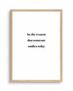 Be The Reason Art Print-PRINT-Olive et Oriel-Olive et Oriel-A4 | 8.3" x 11.7" | 21 x 29.7cm-Oak-With White Border-Buy-Australian-Art-Prints-Online-with-Olive-et-Oriel-Your-Artwork-Specialists-Austrailia-Decorate-With-Coastal-Photo-Wall-Art-Prints-From-Our-Beach-House-Artwork-Collection-Fine-Poster-and-Framed-Artwork