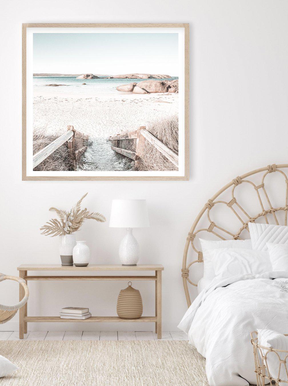 Beach Days Esperance SQ Art Print-Print-Olive et Oriel-Olive et Oriel-Buy-Australian-Art-Prints-Online-with-Olive-et-Oriel-Your-Artwork-Specialists-Austrailia-Decorate-With-Coastal-Photo-Wall-Art-Prints-From-Our-Beach-House-Artwork-Collection-Fine-Poster-and-Framed-Artwork