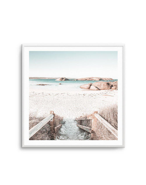 Beach Days Esperance SQ Art Print-Print-Olive et Oriel-Olive et Oriel-Buy-Australian-Art-Prints-Online-with-Olive-et-Oriel-Your-Artwork-Specialists-Austrailia-Decorate-With-Coastal-Photo-Wall-Art-Prints-From-Our-Beach-House-Artwork-Collection-Fine-Poster-and-Framed-Artwork