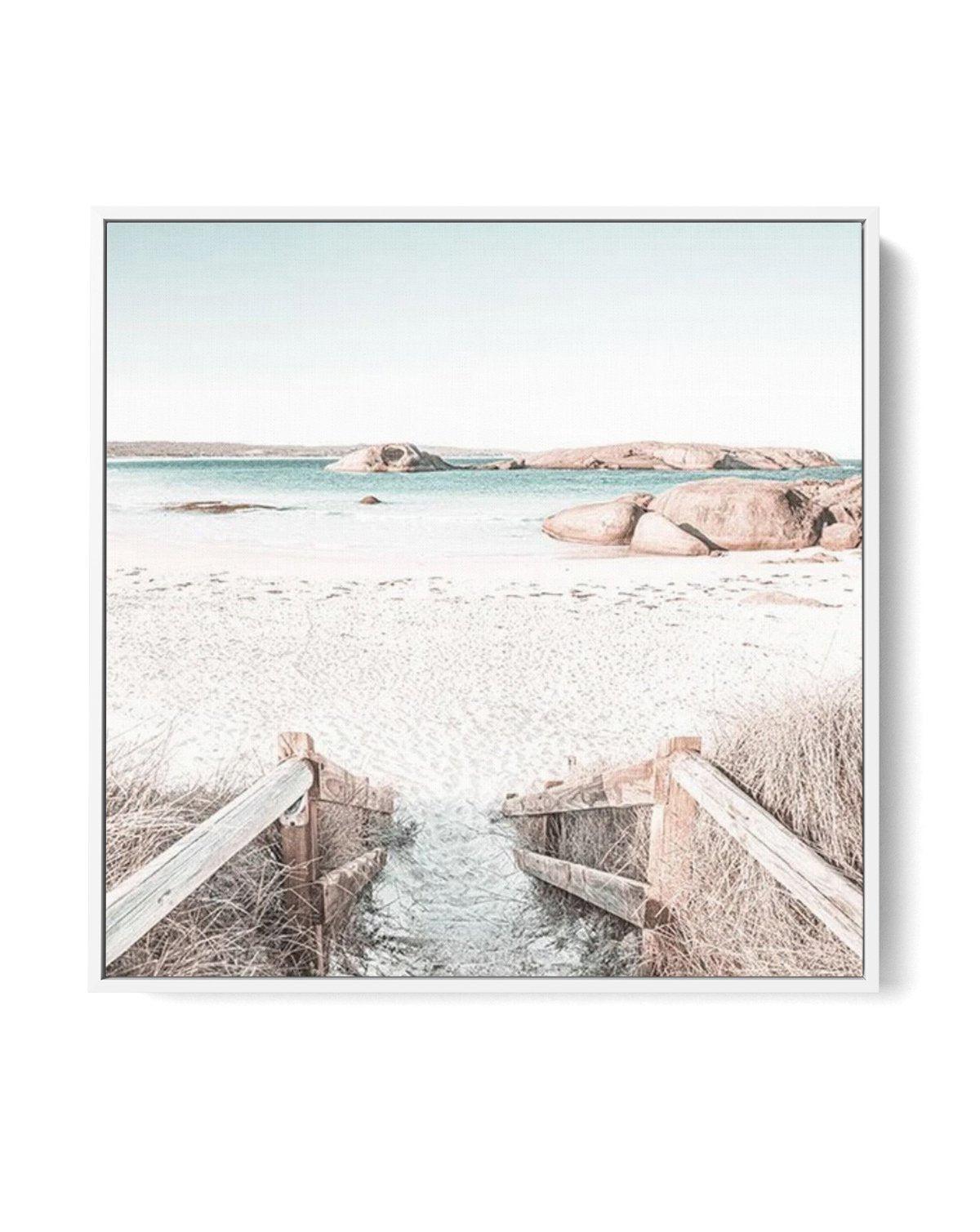 Beach Days Esperance SQ | Framed Canvas-CANVAS-You can shop wall art online with Olive et Oriel for everything from abstract art to fun kids wall art. Our beautiful modern art prints and canvas art are available from large canvas prints to wall art paintings and our proudly Australian artwork collection offers only the highest quality framed large wall art and canvas art Australia - You can buy fashion photography prints or Hampton print posters and paintings on canvas from Olive et Oriel and ha