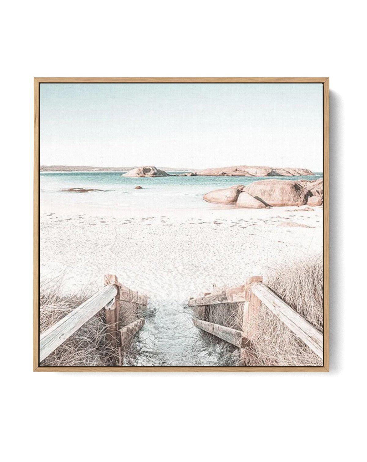 Beach Days Esperance SQ | Framed Canvas-CANVAS-You can shop wall art online with Olive et Oriel for everything from abstract art to fun kids wall art. Our beautiful modern art prints and canvas art are available from large canvas prints to wall art paintings and our proudly Australian artwork collection offers only the highest quality framed large wall art and canvas art Australia - You can buy fashion photography prints or Hampton print posters and paintings on canvas from Olive et Oriel and ha