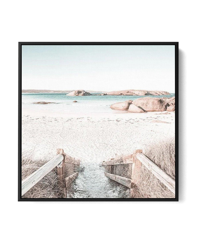 Beach Days Esperance SQ | Framed Canvas-CANVAS-You can shop wall art online with Olive et Oriel for everything from abstract art to fun kids wall art. Our beautiful modern art prints and canvas art are available from large canvas prints to wall art paintings and our proudly Australian artwork collection offers only the highest quality framed large wall art and canvas art Australia - You can buy fashion photography prints or Hampton print posters and paintings on canvas from Olive et Oriel and ha
