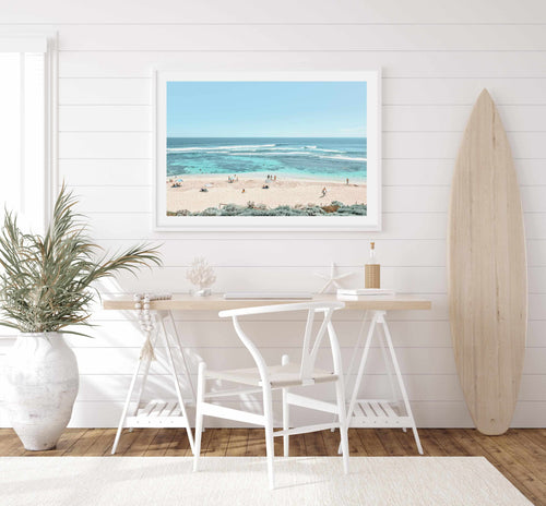Beach Days, Yallingup Art Print-PRINT-Olive et Oriel-Olive et Oriel-Buy-Australian-Art-Prints-Online-with-Olive-et-Oriel-Your-Artwork-Specialists-Austrailia-Decorate-With-Coastal-Photo-Wall-Art-Prints-From-Our-Beach-House-Artwork-Collection-Fine-Poster-and-Framed-Artwork