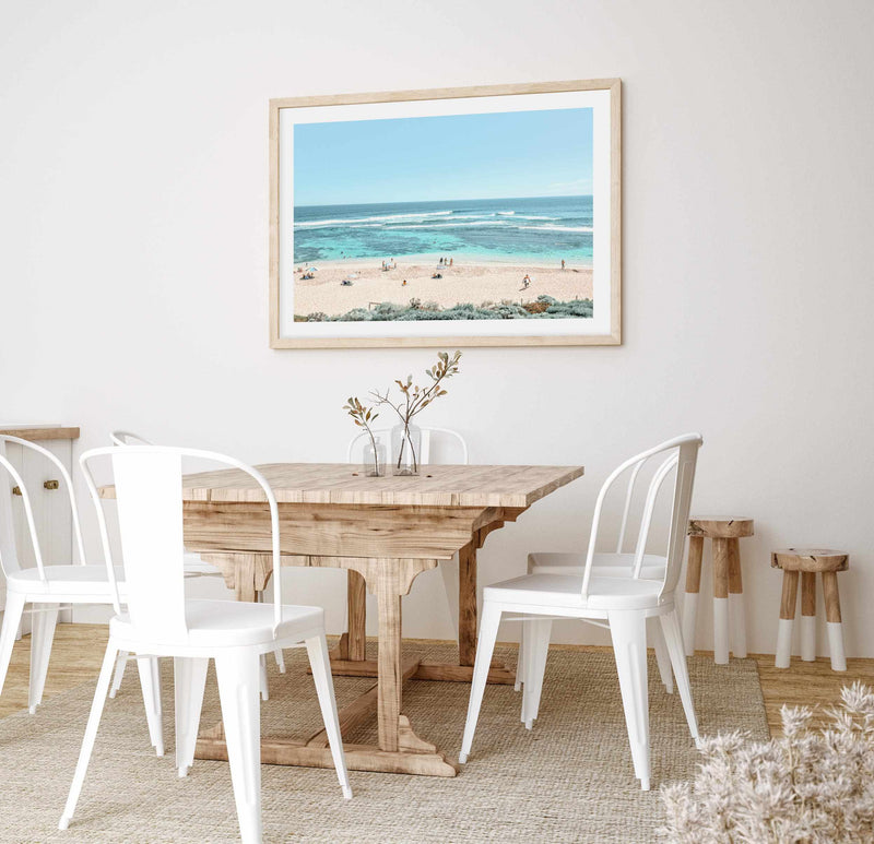 Beach Days, Yallingup Art Print-PRINT-Olive et Oriel-Olive et Oriel-Buy-Australian-Art-Prints-Online-with-Olive-et-Oriel-Your-Artwork-Specialists-Austrailia-Decorate-With-Coastal-Photo-Wall-Art-Prints-From-Our-Beach-House-Artwork-Collection-Fine-Poster-and-Framed-Artwork