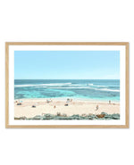 Beach Days, Yallingup Art Print-PRINT-Olive et Oriel-Olive et Oriel-A5 | 5.8" x 8.3" | 14.8 x 21cm-Oak-With White Border-Buy-Australian-Art-Prints-Online-with-Olive-et-Oriel-Your-Artwork-Specialists-Austrailia-Decorate-With-Coastal-Photo-Wall-Art-Prints-From-Our-Beach-House-Artwork-Collection-Fine-Poster-and-Framed-Artwork