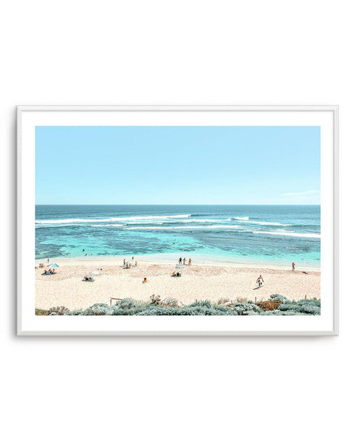 Beach Days, Yallingup Art Print-PRINT-Olive et Oriel-Olive et Oriel-A5 | 5.8" x 8.3" | 14.8 x 21cm-Unframed Art Print-With White Border-Buy-Australian-Art-Prints-Online-with-Olive-et-Oriel-Your-Artwork-Specialists-Austrailia-Decorate-With-Coastal-Photo-Wall-Art-Prints-From-Our-Beach-House-Artwork-Collection-Fine-Poster-and-Framed-Artwork