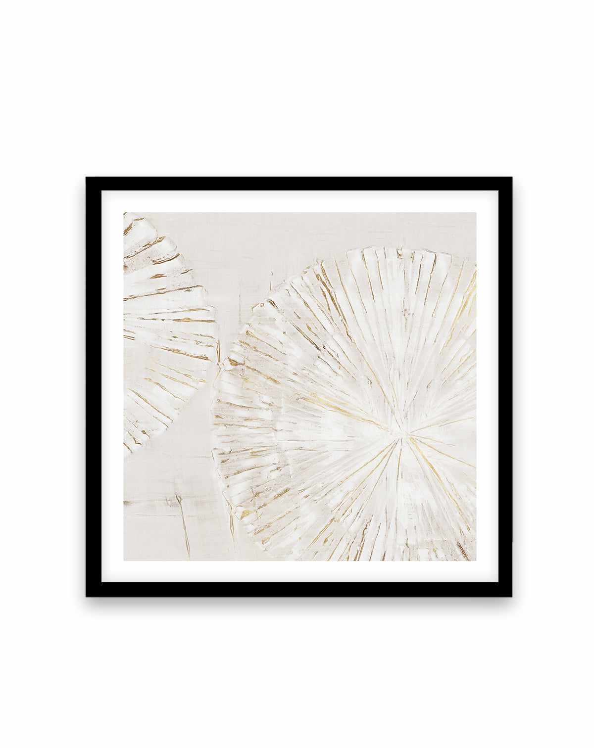 Beige Abstract I Square Art Print