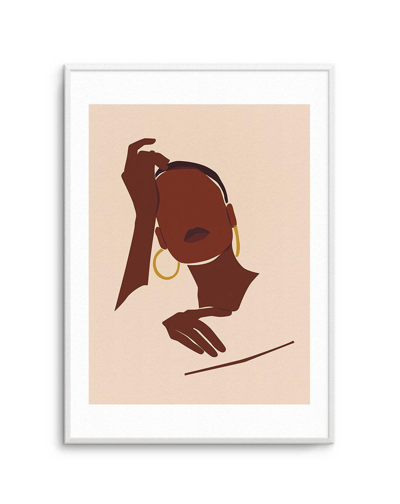 Belle Femme I Art Print-PRINT-Olive et Oriel-Olive et Oriel-A5 | 5.8" x 8.3" | 14.8 x 21cm-Unframed Art Print-With White Border-Buy-Australian-Art-Prints-Online-with-Olive-et-Oriel-Your-Artwork-Specialists-Austrailia-Decorate-With-Coastal-Photo-Wall-Art-Prints-From-Our-Beach-House-Artwork-Collection-Fine-Poster-and-Framed-Artwork