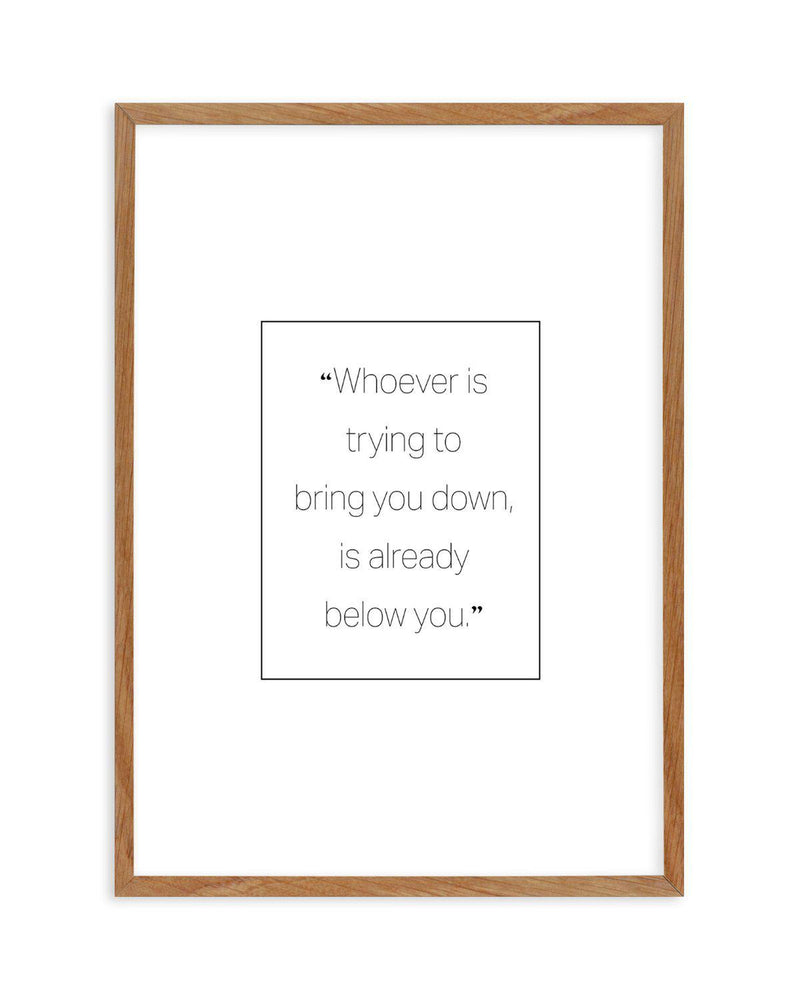 Below You Art Print-PRINT-Olive et Oriel-Olive et Oriel-50x70 cm | 19.6" x 27.5"-Walnut-With White Border-Buy-Australian-Art-Prints-Online-with-Olive-et-Oriel-Your-Artwork-Specialists-Austrailia-Decorate-With-Coastal-Photo-Wall-Art-Prints-From-Our-Beach-House-Artwork-Collection-Fine-Poster-and-Framed-Artwork