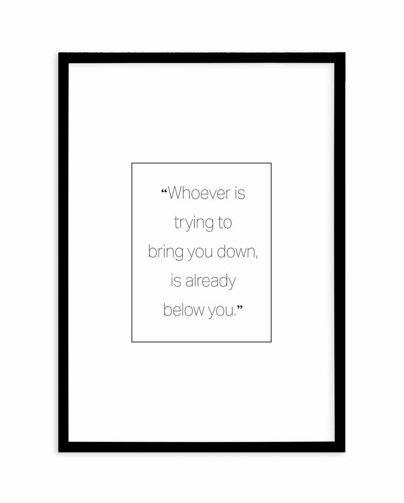 Below You Art Print-PRINT-Olive et Oriel-Olive et Oriel-A4 | 8.3" x 11.7" | 21 x 29.7cm-Black-With White Border-Buy-Australian-Art-Prints-Online-with-Olive-et-Oriel-Your-Artwork-Specialists-Austrailia-Decorate-With-Coastal-Photo-Wall-Art-Prints-From-Our-Beach-House-Artwork-Collection-Fine-Poster-and-Framed-Artwork