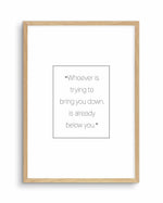 Below You Art Print-PRINT-Olive et Oriel-Olive et Oriel-A4 | 8.3" x 11.7" | 21 x 29.7cm-Oak-With White Border-Buy-Australian-Art-Prints-Online-with-Olive-et-Oriel-Your-Artwork-Specialists-Austrailia-Decorate-With-Coastal-Photo-Wall-Art-Prints-From-Our-Beach-House-Artwork-Collection-Fine-Poster-and-Framed-Artwork