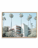 Beverly Hills Hotel | LS | Vintage | Framed Canvas