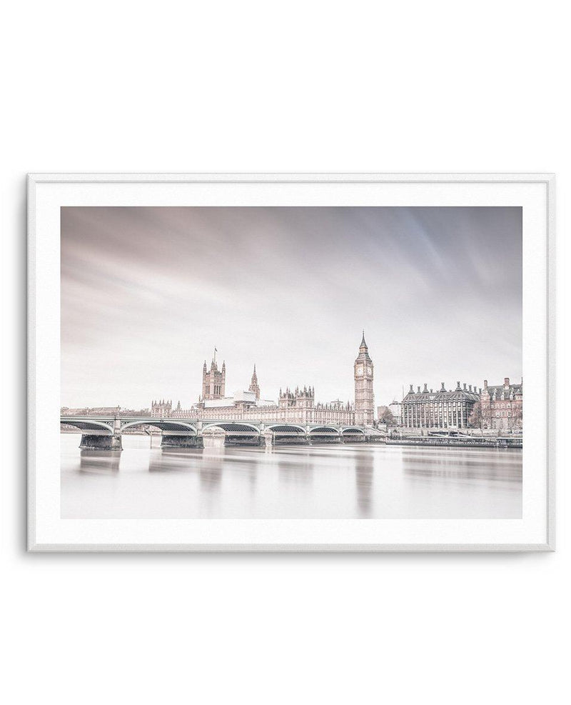 Big Ben London, Westminster Art Print-PRINT-Olive et Oriel-Olive et Oriel-A5 | 5.8" x 8.3" | 14.8 x 21cm-Unframed Art Print-With White Border-Buy-Australian-Art-Prints-Online-with-Olive-et-Oriel-Your-Artwork-Specialists-Austrailia-Decorate-With-Coastal-Photo-Wall-Art-Prints-From-Our-Beach-House-Artwork-Collection-Fine-Poster-and-Framed-Artwork