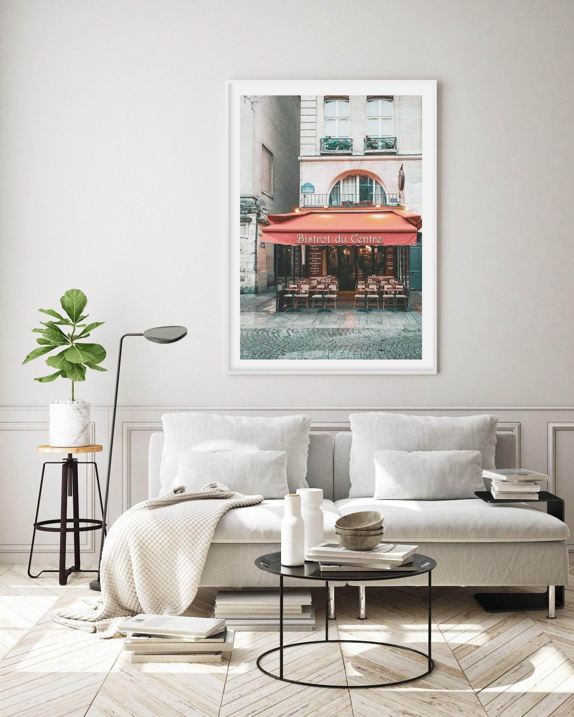 Bistrot Du Centre | Paris Art Print-PRINT-Olive et Oriel-Olive et Oriel-Buy-Australian-Art-Prints-Online-with-Olive-et-Oriel-Your-Artwork-Specialists-Austrailia-Decorate-With-Coastal-Photo-Wall-Art-Prints-From-Our-Beach-House-Artwork-Collection-Fine-Poster-and-Framed-Artwork