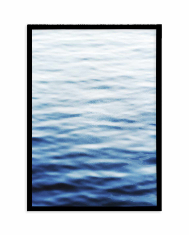 Bleu Fonce 18 Art Print-PRINT-Olive et Oriel-Olive et Oriel-A4 (8.3" x 11.7" | 210mm x 297mm)-Black-Buy-Australian-Art-Prints-Online-with-Olive-et-Oriel-Your-Artwork-Specialists-Austrailia-Decorate-With-Coastal-Photo-Wall-Art-Prints-From-Our-Beach-House-Artwork-Collection-Fine-Poster-and-Framed-Artwork