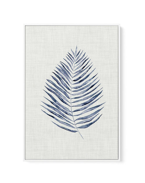 Blue Fern I | Framed Canvas-CANVAS-You can shop wall art online with Olive et Oriel for everything from abstract art to fun kids wall art. Our beautiful modern art prints and canvas art are available from large canvas prints to wall art paintings and our proudly Australian artwork collection offers only the highest quality framed large wall art and canvas art Australia - You can buy fashion photography prints or Hampton print posters and paintings on canvas from Olive et Oriel and have them deli