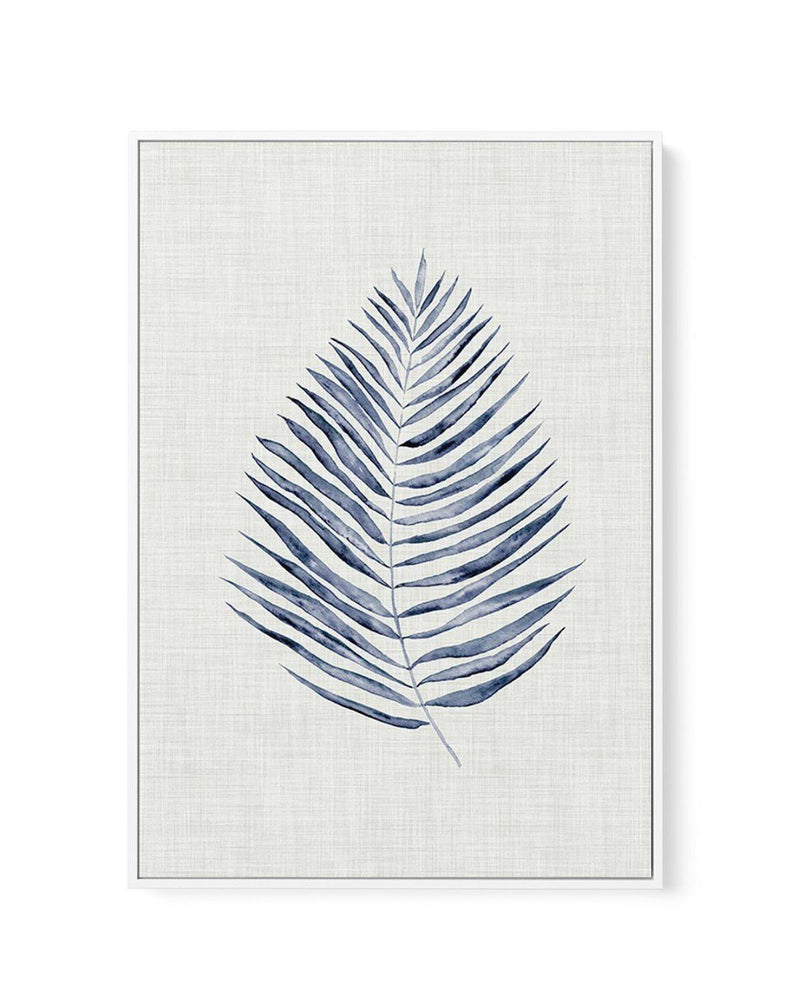 Blue Fern I | Framed Canvas-CANVAS-You can shop wall art online with Olive et Oriel for everything from abstract art to fun kids wall art. Our beautiful modern art prints and canvas art are available from large canvas prints to wall art paintings and our proudly Australian artwork collection offers only the highest quality framed large wall art and canvas art Australia - You can buy fashion photography prints or Hampton print posters and paintings on canvas from Olive et Oriel and have them deli