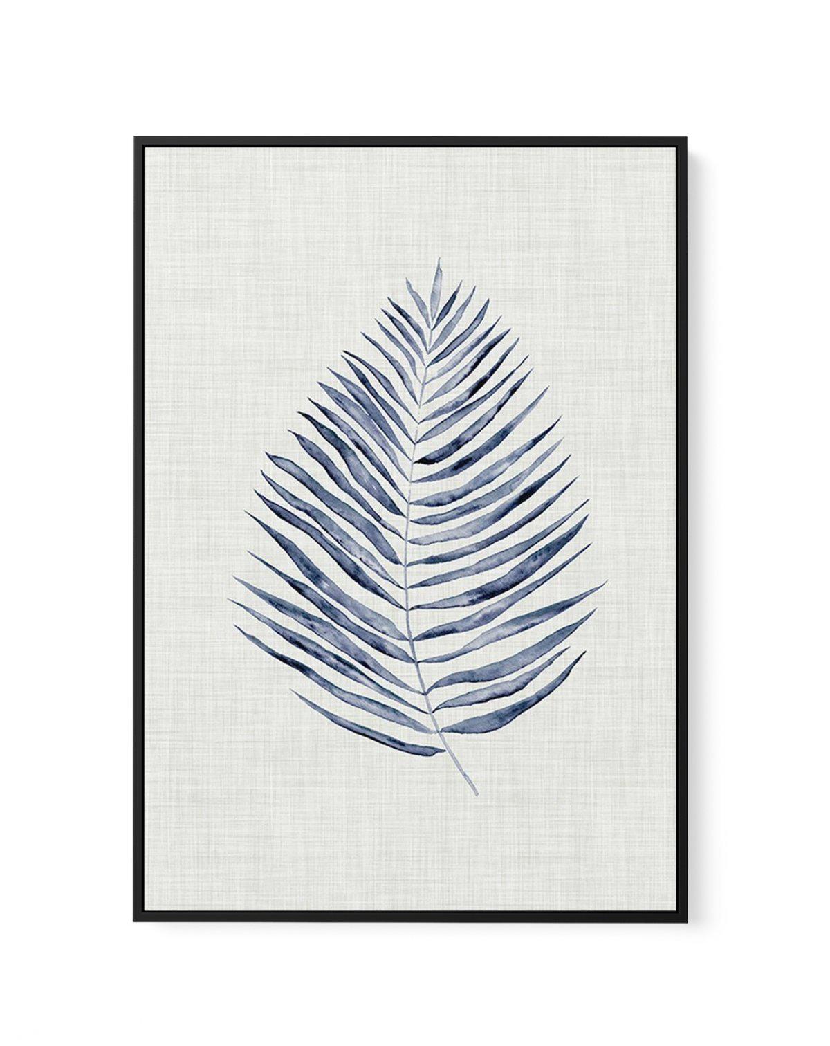 Blue Fern I | Framed Canvas-CANVAS-You can shop wall art online with Olive et Oriel for everything from abstract art to fun kids wall art. Our beautiful modern art prints and canvas art are available from large canvas prints to wall art paintings and our proudly Australian artwork collection offers only the highest quality framed large wall art and canvas art Australia - You can buy fashion photography prints or Hampton print posters and paintings on canvas from Olive et Oriel and have them deli