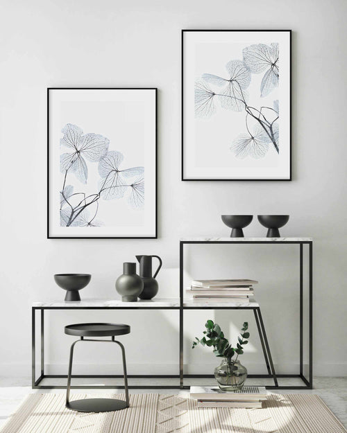 Blue Leaves I Art Print-PRINT-Olive et Oriel-Olive et Oriel-Buy-Australian-Art-Prints-Online-with-Olive-et-Oriel-Your-Artwork-Specialists-Austrailia-Decorate-With-Coastal-Photo-Wall-Art-Prints-From-Our-Beach-House-Artwork-Collection-Fine-Poster-and-Framed-Artwork